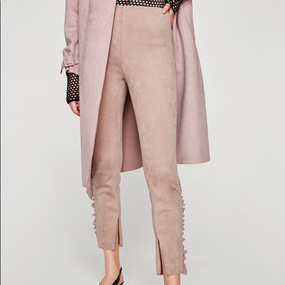 Zara Ruffled Pants - Picture 3 of 11